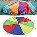 Yosoo Health Gear Kids Play Parachute, 1.9M Diameter with 8 Handles, for Outdoor Group Games and Cooperative Play