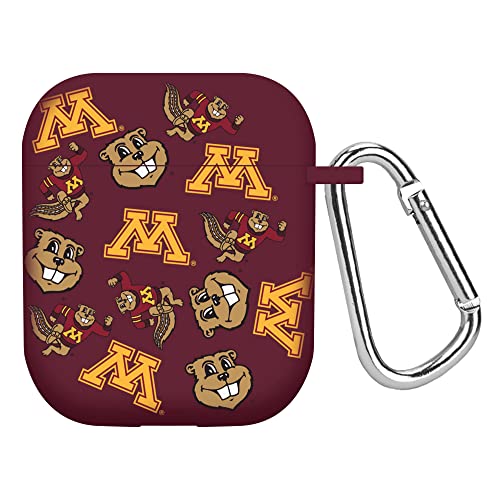 AFFINITY BANDS Minnesota Golden Gophers HD Case Cover Compatible with Apple AirPods Gen 1 & 2 (Random)