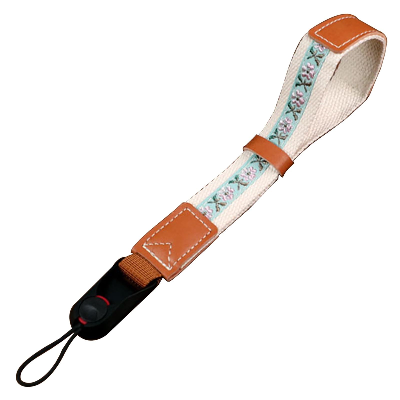 Flyiodfcxv Blue Camera Strap, Camera Wrist Strap Embroidery Process, Adjustable, With Quick Release Buckle ﻿