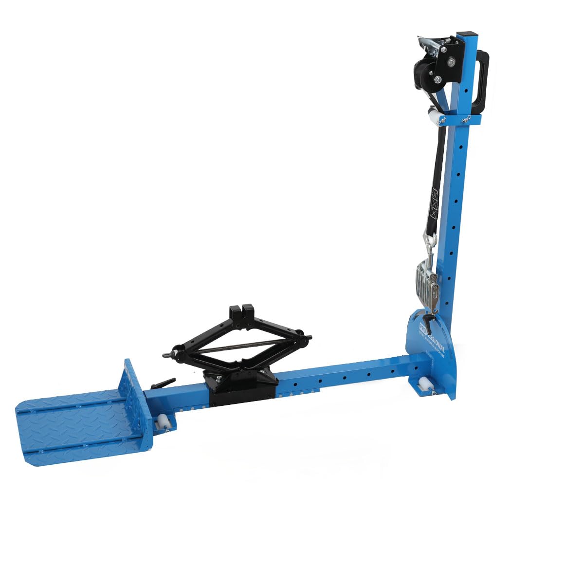 Estrattore per La Riparazione di Ammaccature Regolabile 600 kg con Ganci A Otto Punte, Altezza 100-920 Mm, Rotazione 120°, Kit Riparazione Carrozzeria Auto Officina