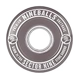 Sector 9 Nineballs Premium Longboard Wheels 61MM 78A Smoke