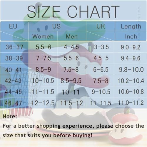 Apples Slippers for Women Men, 3D Cute Cartoon Apples Shaped Sandals Non-Slip Sole Slides Beach Sandals2