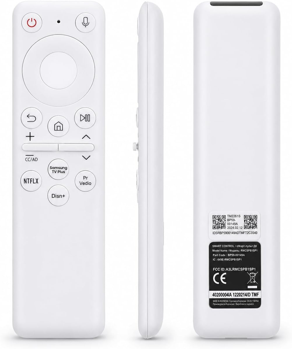 BP59-00149A Voice Remote for Samsung The Freestyle Projector | Fits TM2261S, SP-LSP3BLA, M7/M8 and Odyssey G8/G9 Models