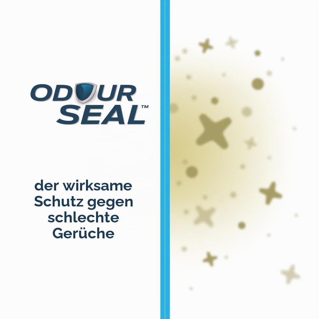 Angelcare Windeleimer + 3 Nachfüllpackungen, geruchshemmend, hohe Kapazität, antibakteriell, einfache Verwendung, Weiß