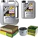 Produktbild QR-PARTS 69328907 Filter Set Inspektionspaket 6 Liter Liqui Moly Motoröl Special Tec F 5W-30 MANN-FILTER Luftfilter Ölfilter