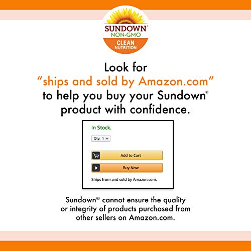 Sundown Standardized St. John's Wort Capsules 150 ea, Non-GMOˆ, Free of Gluten, Dairy, Artificial Flavors