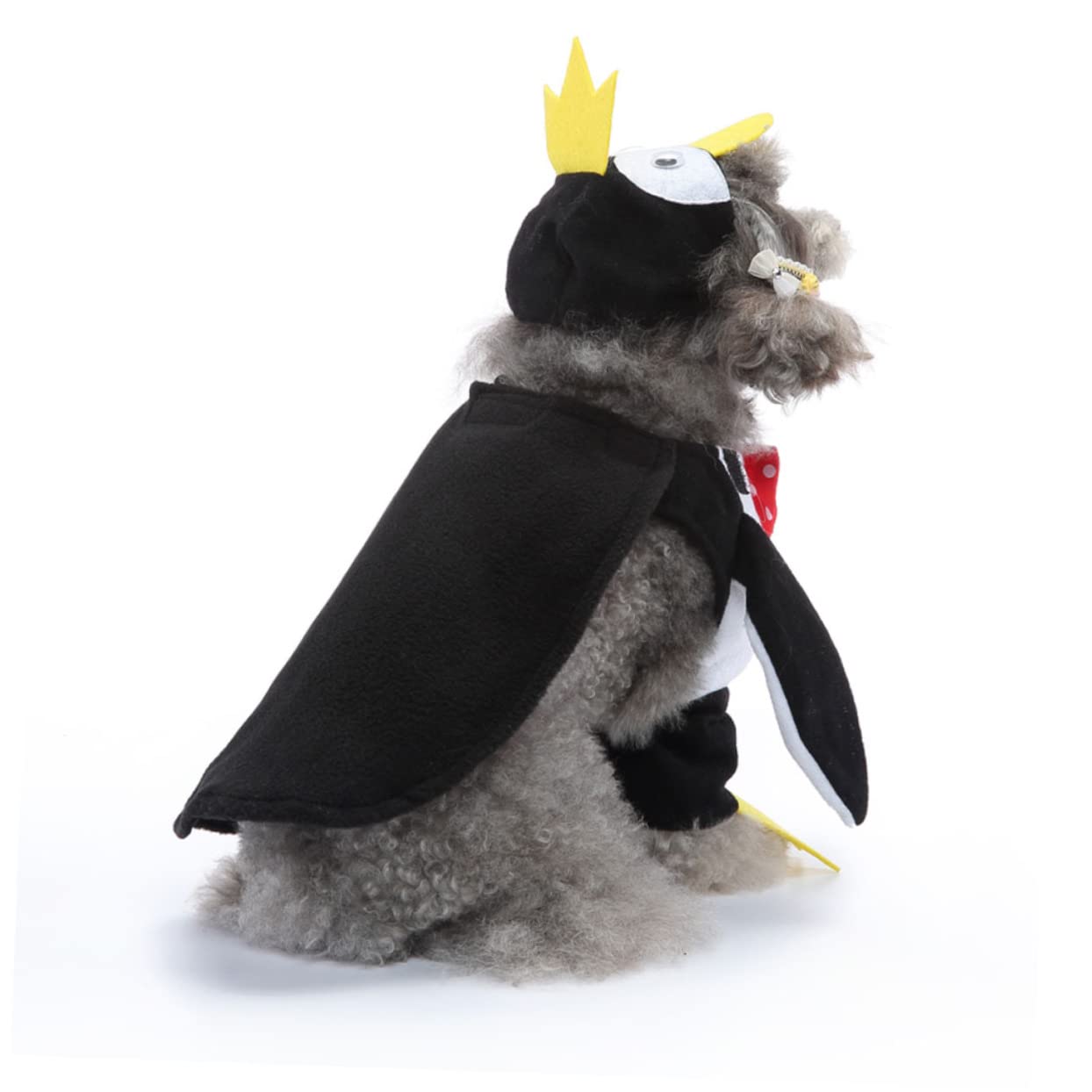 YARNOW 2 Set Pet Trasformazione Costume Halloween Pet Costume Cane Del Capo Cat Pinguino Mantello Animale Del Fumetto Costumi Del Cane Pinguino Costume Del Cane Costume Di Babbo Natale