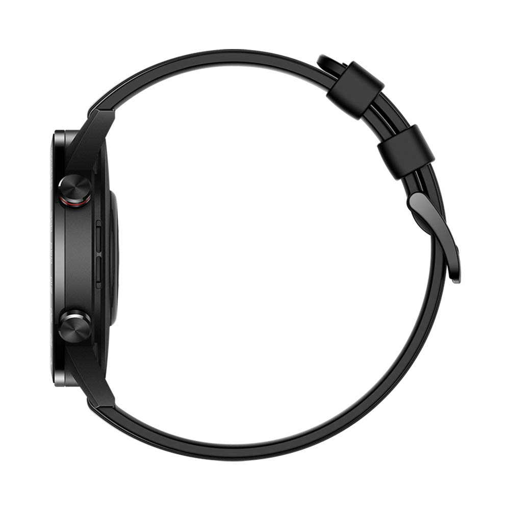 HONOR MagicWatch 2 46 mm SmartWatch frequenza cardiaca, monitoraggio stress +SpO2, chiamata Bluetooth, GPS 5ATM , modalità di esercizio fitness, nero (rinnovo)