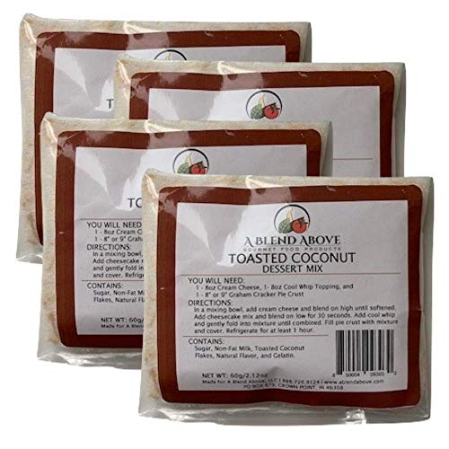 A Blend Above Toasted Coconut Cream Cheesecake Mix - No-Bake