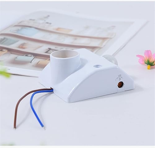 Miniatura 2 de LORIER 2PcsLot E 27 Socket PIR Infrared Motion Sensor Light Lamp Holder Lamp Base Sensor Blub Holder Socket Switch E27 Lamp Holder