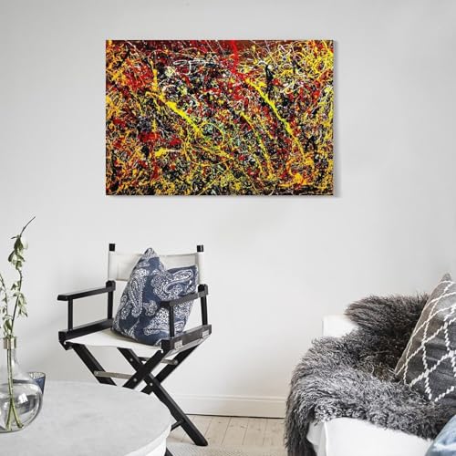 Jackson Pollock Convergence poster toile pour raviver un mur terne