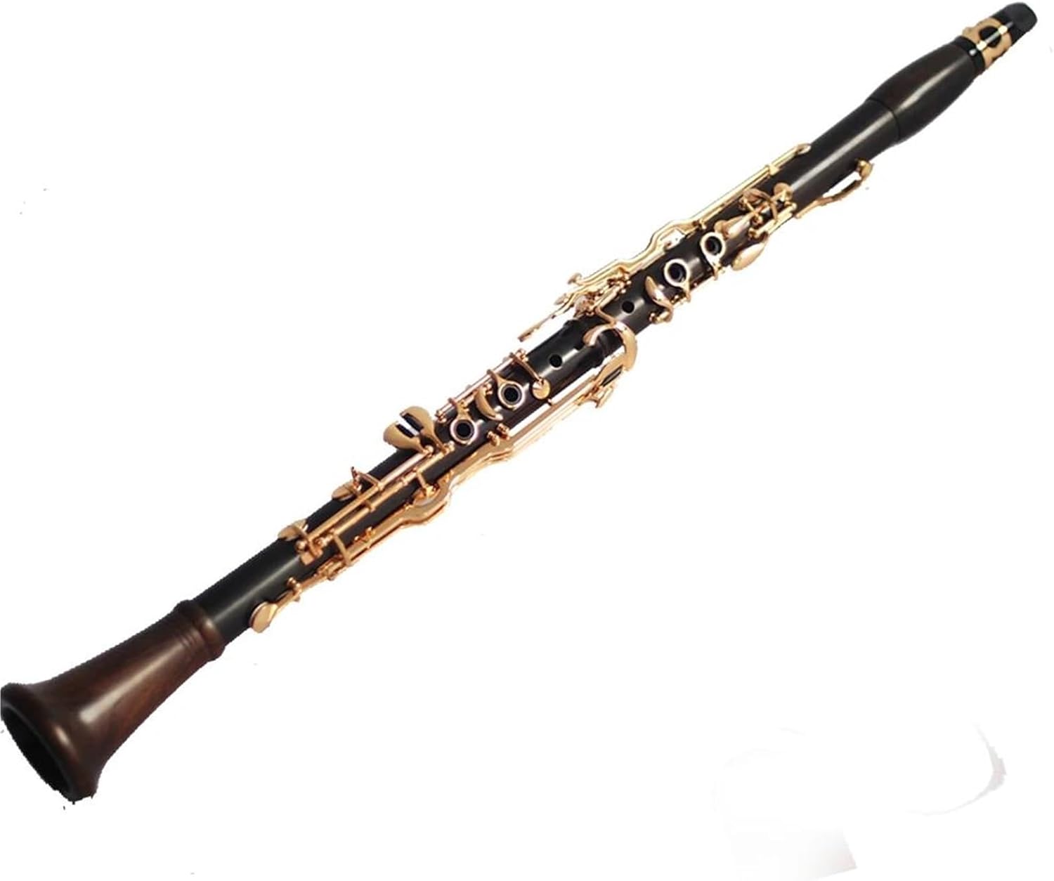 Practical Clarinet Gold plated 18 key Ebony G key Clarinet