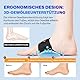 NEVVIS Plantarfasziitis Bandagen, Verstellbare Fußgewölbestütze mit Gel-Pads, Fußgewölbe Stütze, für Damen und Herren, Linderung von Flachfuß, hohem Fußgewölbe, Fußmüdigkeit und Fußgewölbschmerzen