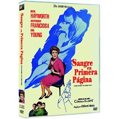 The Story on Page One (Sangre En Primera Pagina) Spanish Import