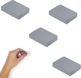 "4Pcs Kneadable Erasers - Artist-Grade, Moldable Putty Rubbers for Precise Artistry and Corrections,Kneaded Erasers for Kneadable Putty Rubber(Grey) "