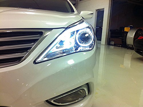Ijdmtoy Max 80W High Power Cree Q5 Type H7 Led Bulbs For Hyundai Genesis Sonata Veloster Accent On High Beam Daytime Running Lights #TOP7