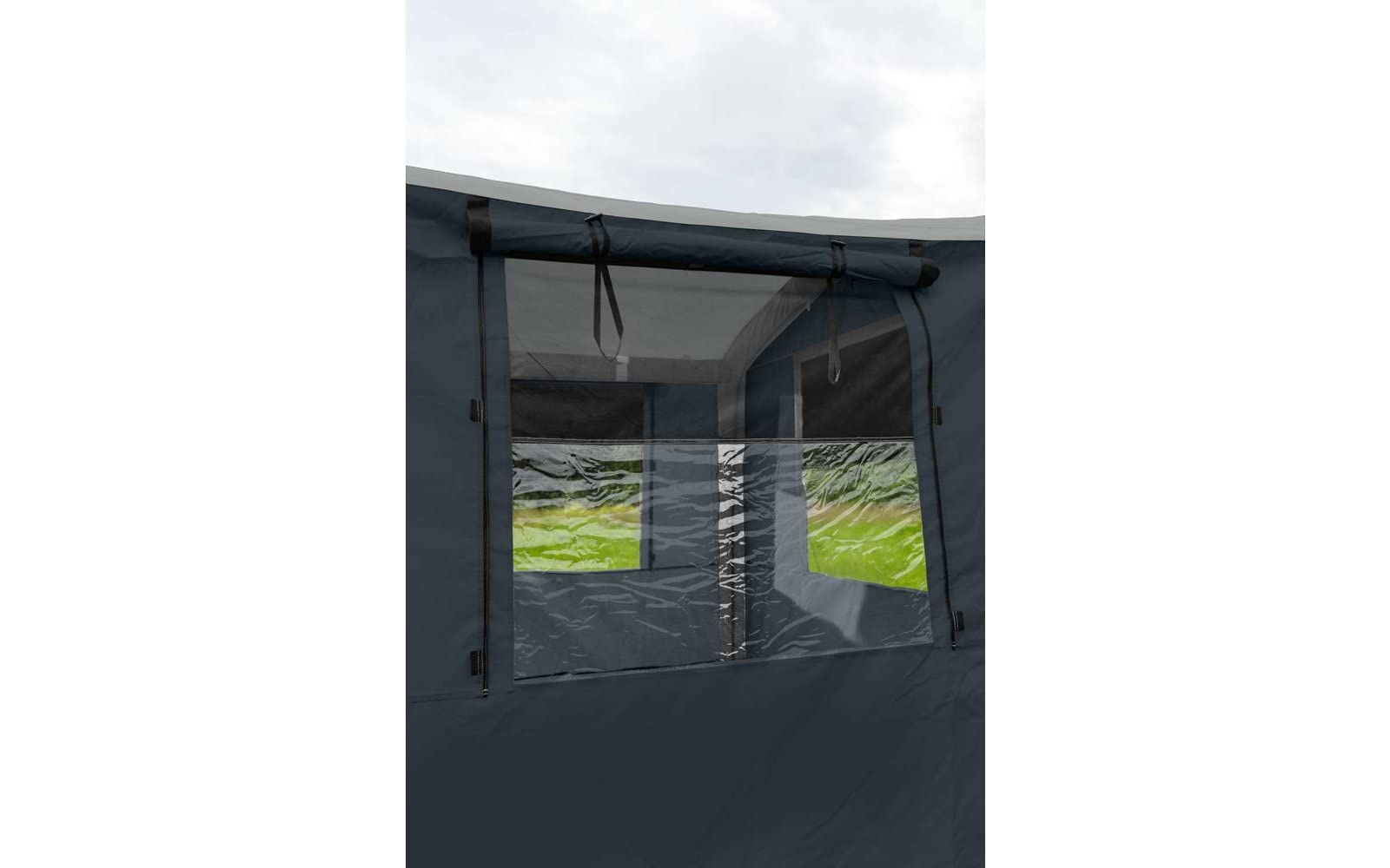 BERGER Positano-L 4-Season aufblasbares Universalzelt, Gerätezelt, Küchenzelt │ großes Duschzelt für Festival Camping Garten Zelten │ wasserdicht 5000mm 240x180 cm mit Stehhöhe