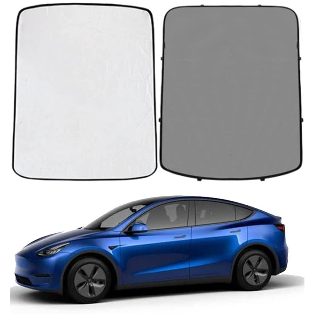 pour Tesla Model Y 2021 Pare-Soleil FenêTres Voiture Auto Pare Soleil FenêTre Bloquer Anti Les Rayons Uv Protection Uva Maximale BéBéS Enfants Et Animaux