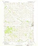 YellowMaps Guthrie Center West IA topo map, 1:24000 Scale, 7.5 X 7.5 Minute, Historical, 1971, Updated 1973, 26.9 x 22.1 in - Polypropylene