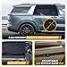 EcoNour Car Window Sun Shades for MPV & Minivan Sliding Door Rear Windows | Elastic Mesh Sunshade for Baby & Passenger Comfort | Car Window Accessories | 2 Pack Side Window Shades