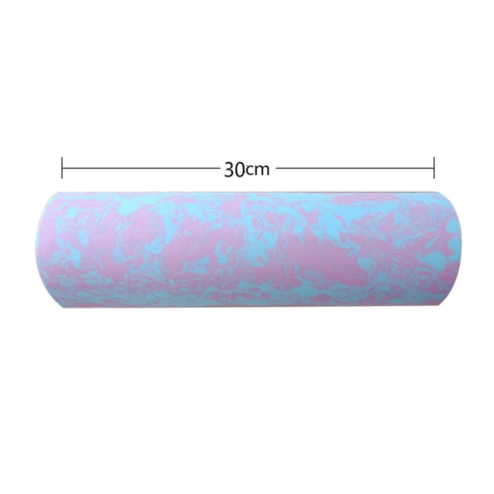 JINGYAN Rulli di gomma piuma Iridescent Yoga Foam Roller Pilates Block High Density Floating Gym Fitness Body Massage(A)