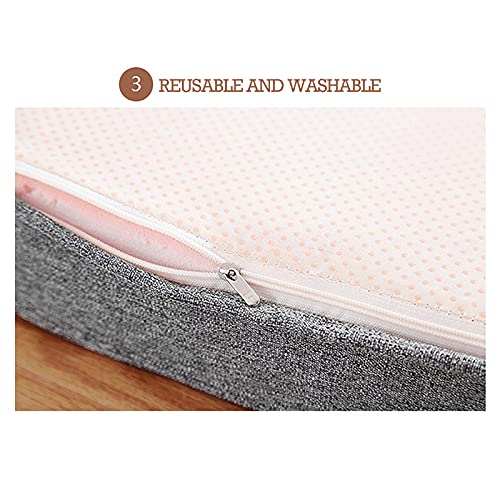 Chair Cushion Chair Pads 35D High-Density Non-Slip Sponge Chair Cushion Polyester Fiber Comfort And Softness Pads For Yoga Chairs(16X16 In) #TOP7