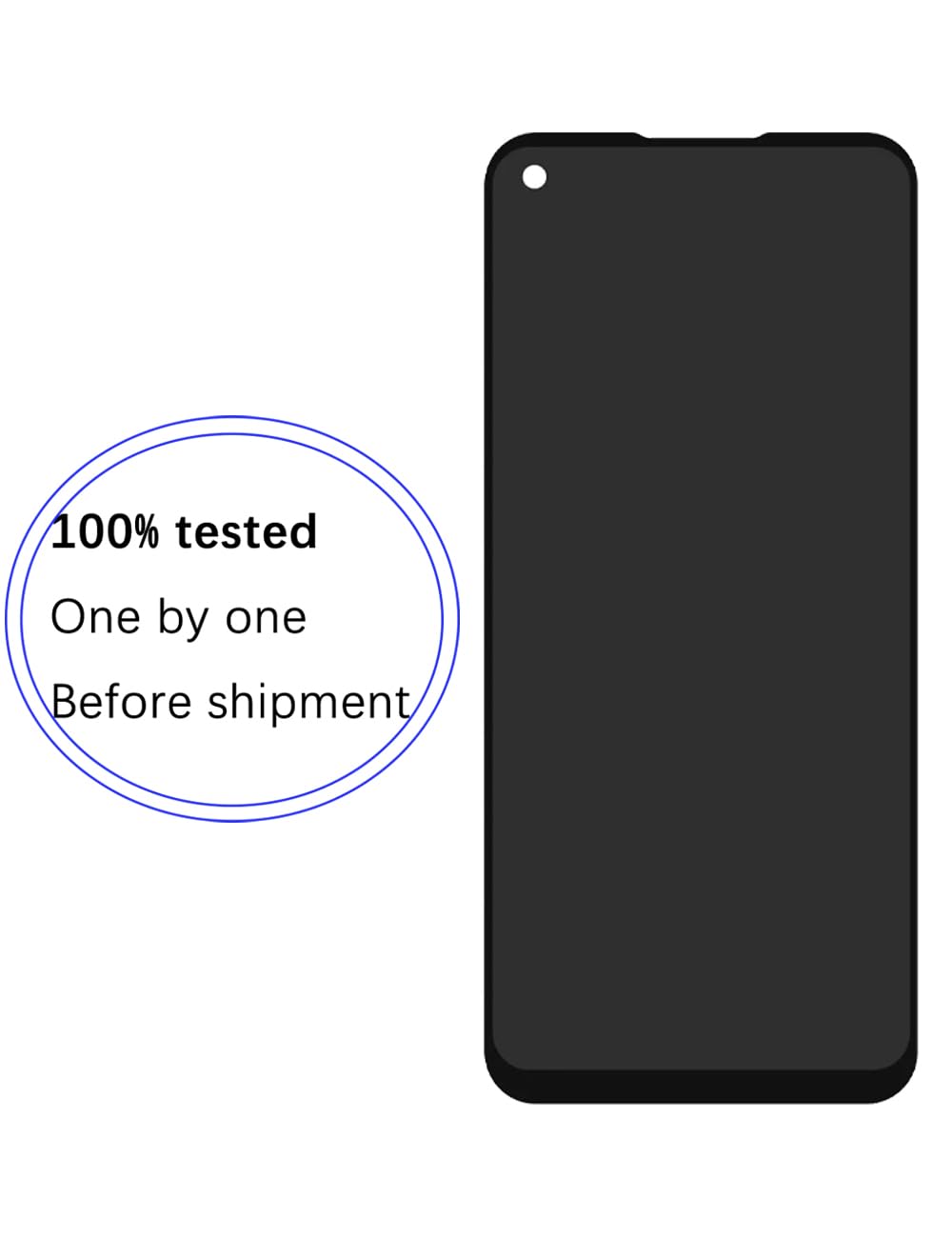 Display di ricambio per schermo LCD Realme 9 Pro, RMX3471 RMX3472 Display Touch Digitizer Assembly Kit parti di riparazione (nero con cornice)