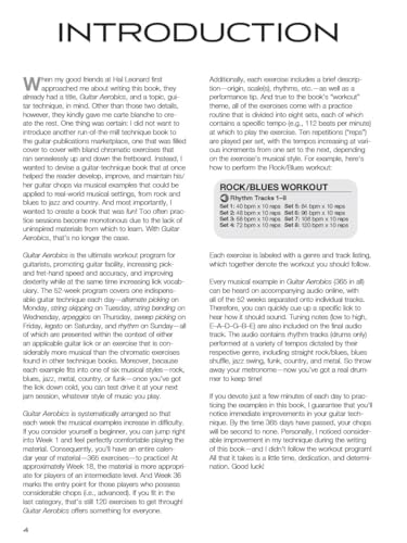 guitar aerobics a 52-week one-lick-per-day workout program for developing improving and maintaining guitar technique bkonline audio