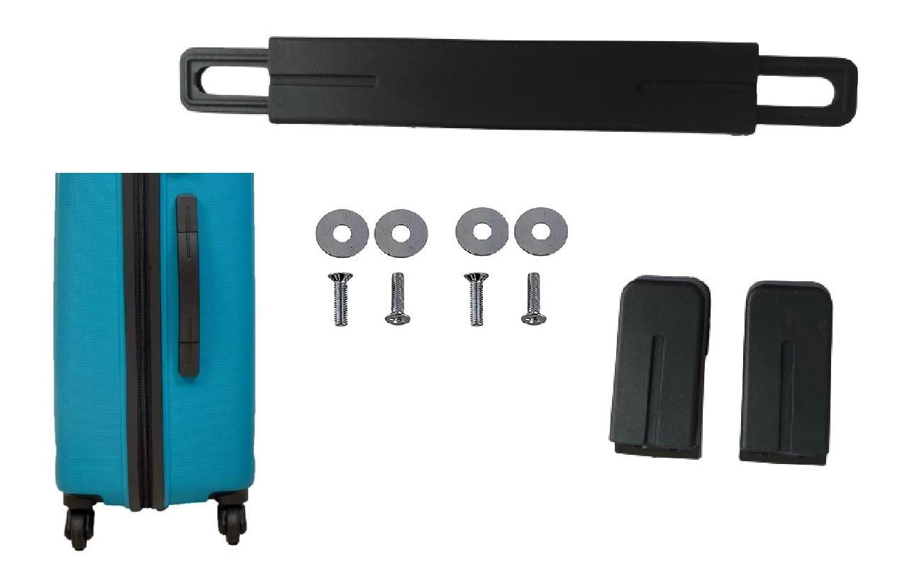 MyViradiMyViradi Repair Replacement Luggage Pull Handle for Suitcase Trolley Bag Suitcases Handle for Luggage Parts Spare Strap Black (Black)