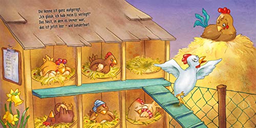 Auweiowei, wo ist mein Ei?: Pappbilderbuch ab 2