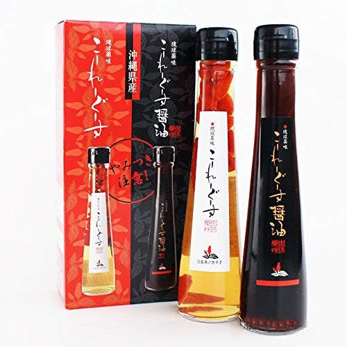 Amazon 琉球薬味 こーれーぐーす 大2本セット 3箱 真常 泡盛漬け唐辛子 刺身や焼き魚 冷奴等におススメのコーレーグース醤油 沖縄 そばやチャンプルー等におススメのコーレーグースのセット 農業生産法人 株式会社 真常 唐辛子 通販