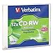 VTM95156 - VERBATIM 95156 700MB 80-Minute 4x-12x High-Speed Branded CD-RWs, 10 pk