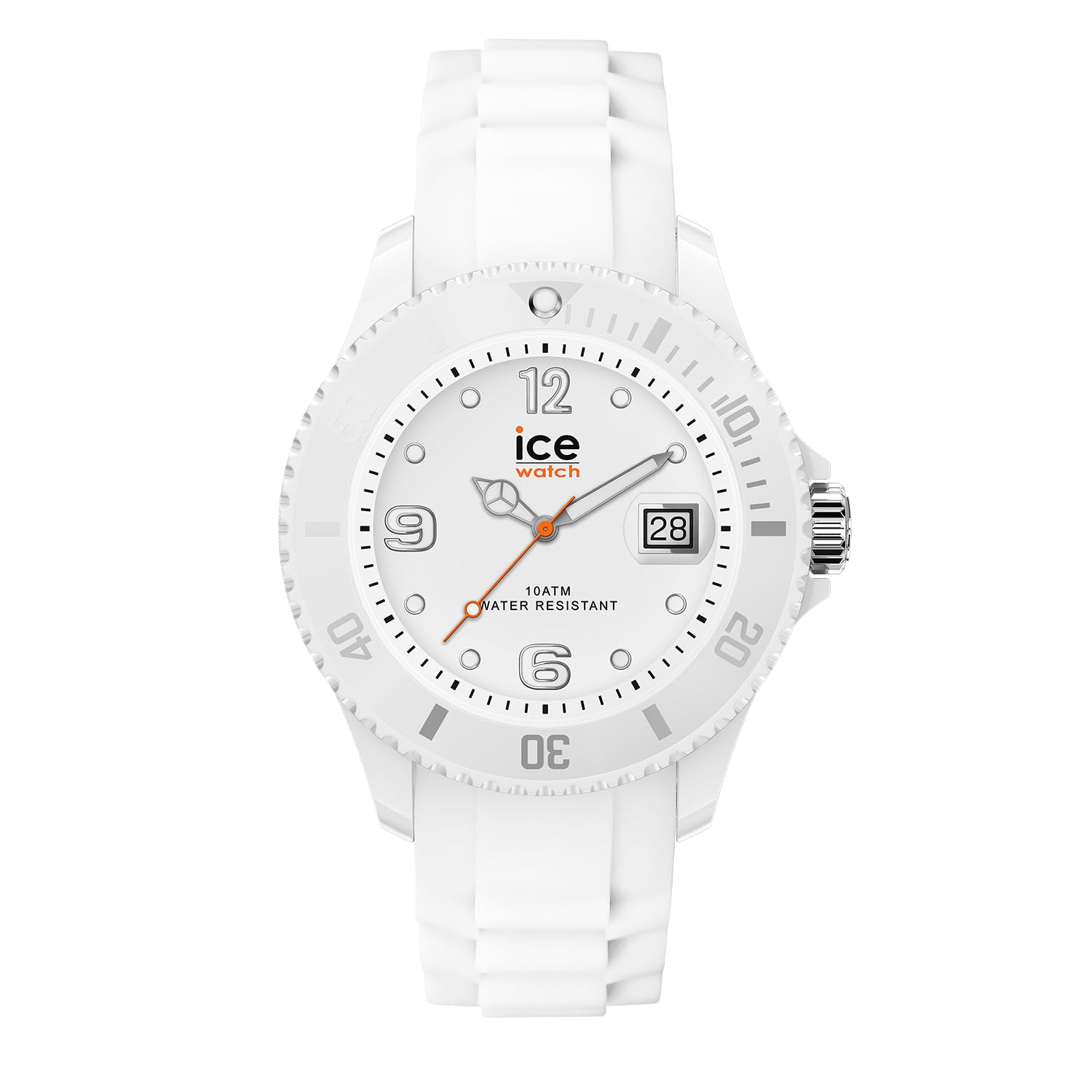 Ice-Watch - ICE forever White - Weiße Damenuhr mit Silikonarmband
