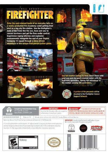 Real Heroes: Firefighter - Nintendo Wii #TOP1