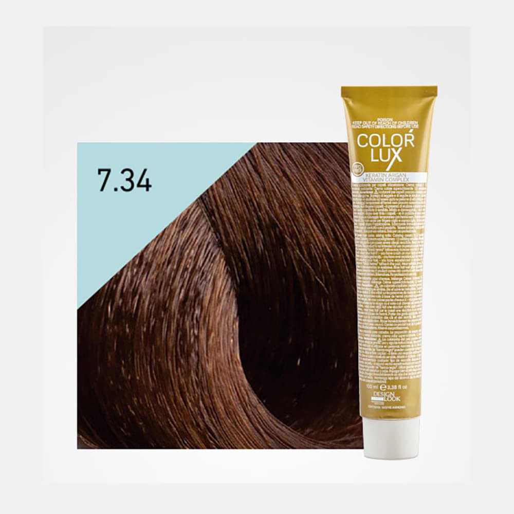 DESIGN LOOK Tinte Color Lux 9.00 Rubio CLARÍSIMO Intenso 100ML, Estandar — view 12