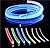 YWEWY 3.28ft PMMA Plastic Side Glow Optic Fiber for LED Light Source (0.16in)