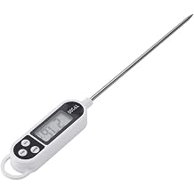 Fdit Digital food thermometer meat probe barbecue electronic home meter for cooking meat and milk