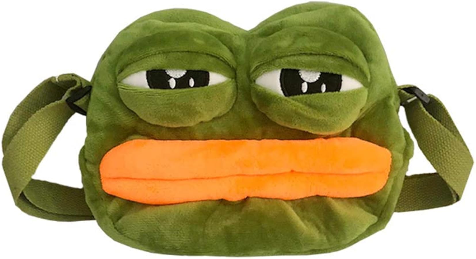 Amazon | [Haixifry] カエルのぺぺ ミニショルダーバッグ ポーチ