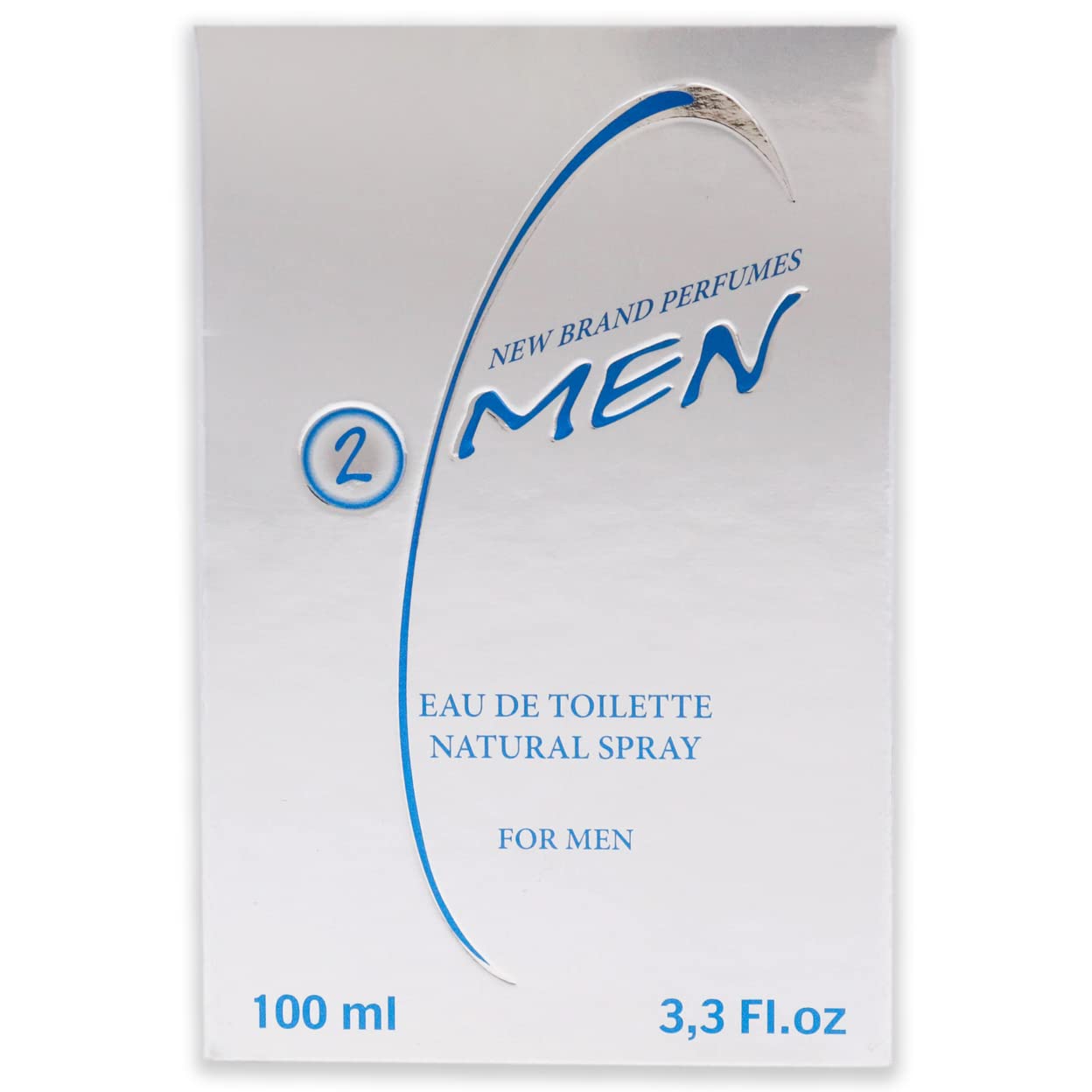Amazon.com : New Brand 2 Men EDT Spray Men 3.3 oz,sem numero