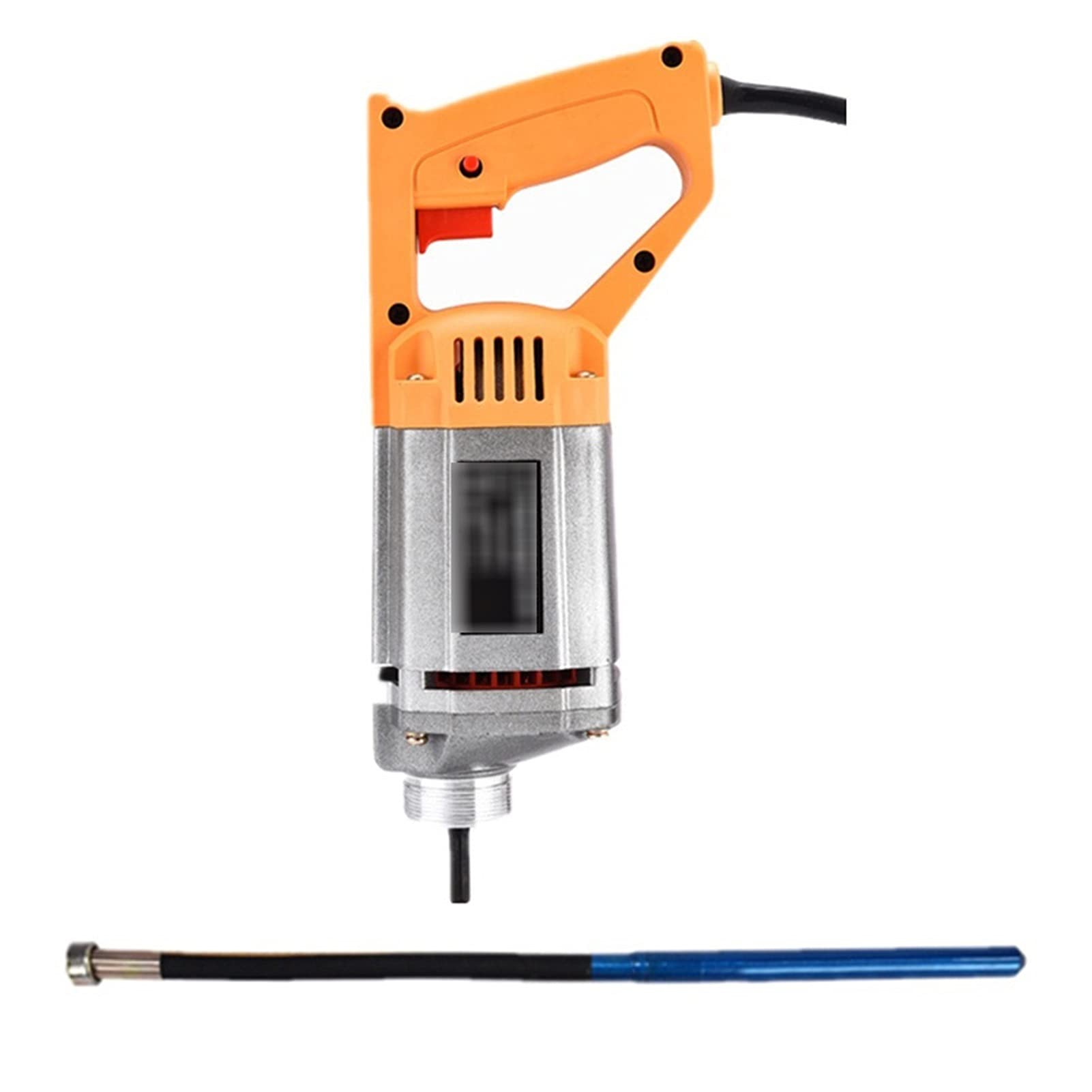 Canna Vibrante In Calcestruzzo A Mano A Mano In Calcestruzzo Tenuto A Portata Di Vibrazione Dispositivo Plug-in Cemento For Progetti Di Costruzione(2800W 1 meter rod)