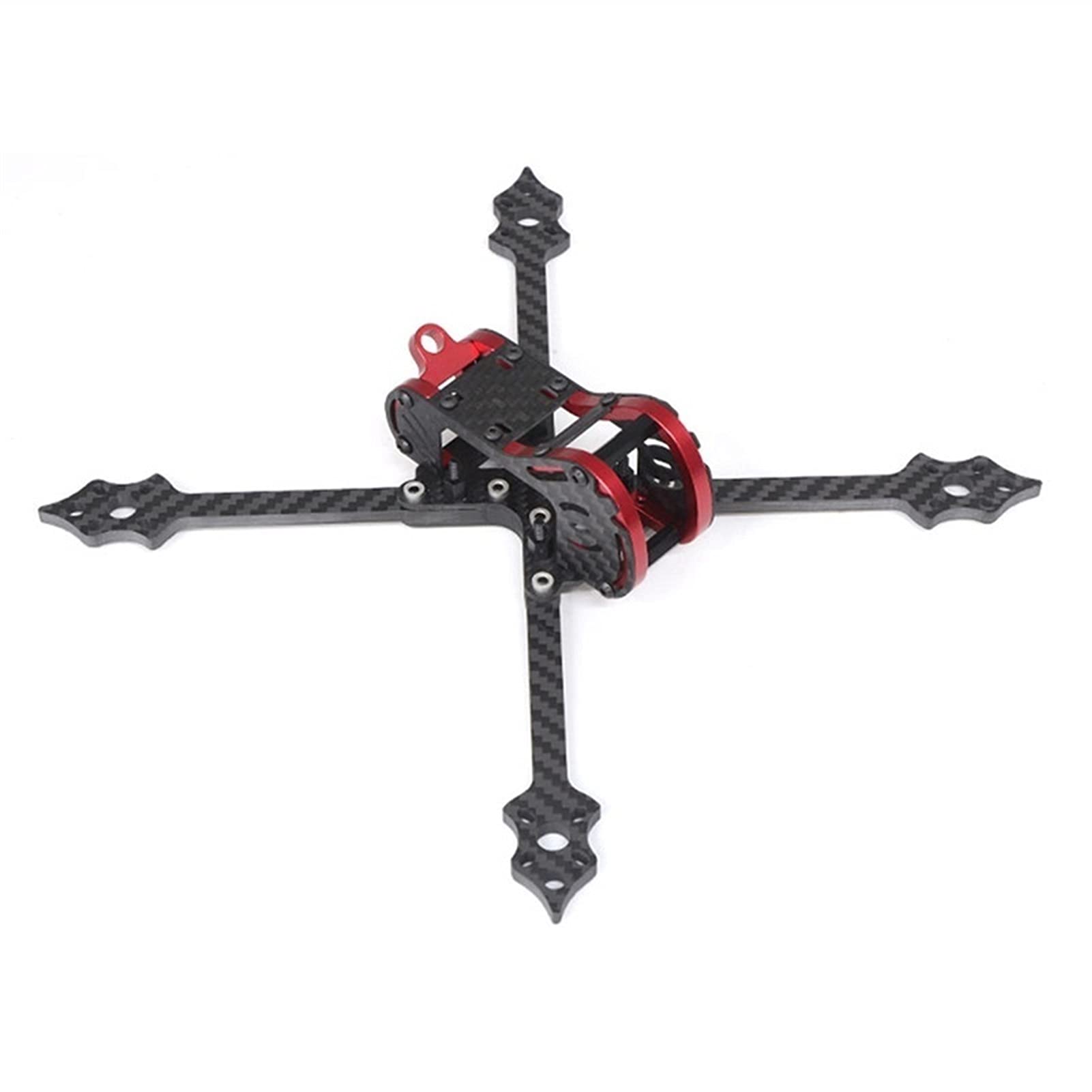 Akcesoria X218 218MM rozstaw osi zestaw ze szkieletem 4MM dzielony stojak z włókna węglowego dla majsterkowiczów FPV Racing Drone Quadcopter akcesoria do stojaków części