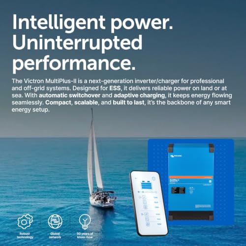 Image of Victron Energy MultiPlus-II Power Inverter 120V, 5000VA 48-Volt | Pure Sine Wave Inverter Charger for 70 amp Battery