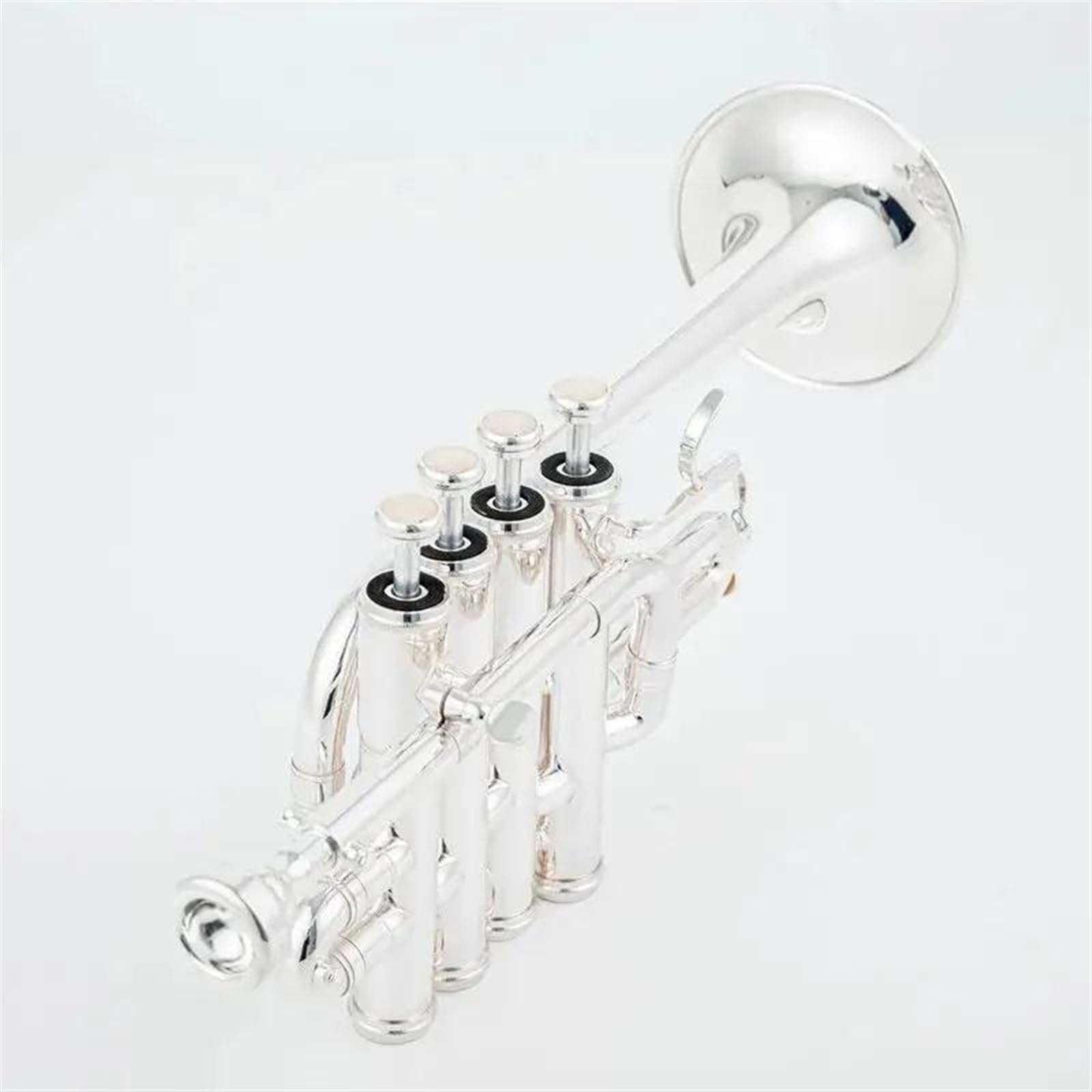 Standard Trompeten Professionelle Hohe Trompete Bb Piccolo Trompete Messing Gold Silber Lack Oberfläche Trompete Edelstahl Messing Trompete