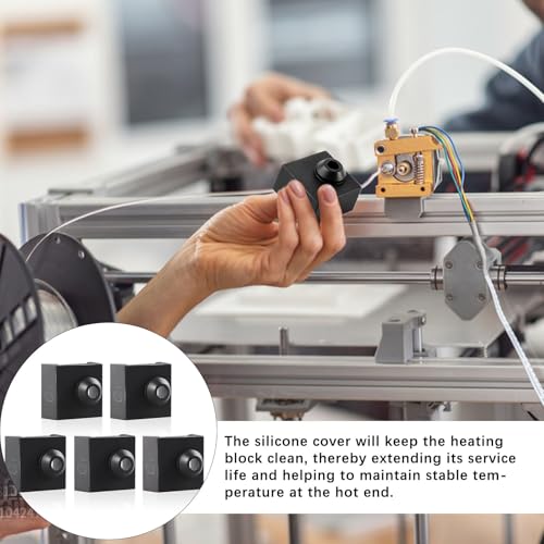 Funda de Silicona para Calefactor Impresora 3D 5 PCS - Fernando Cortés
