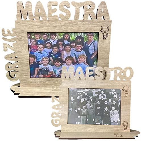 BrolloGroup Cornice Portafoto Grazie Maestra