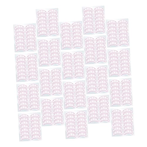 BESTYASH 30 Sheets Lash Eye Pads for Eyelash Extension Supplies Adhesive Sticker for Women