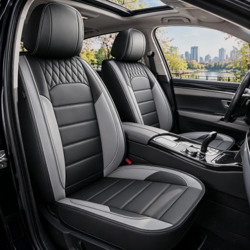 RAWAKORW Car Seat Covers Fit for Hyundai Santa Fe 2007-2025 2026 Full Set