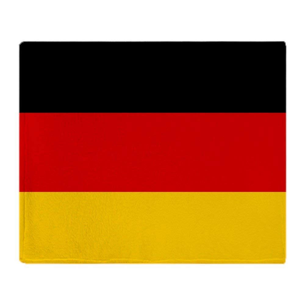 YISUMEI 150x200 cm Blanket Comfort Warmth Soft Cozy Easy Care Machine Wash ?Flag of Germany