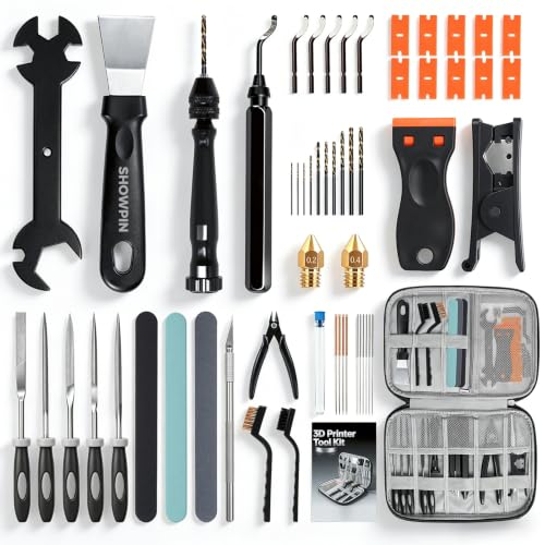 SHOWPIN 64PCS 3D Printer Tools