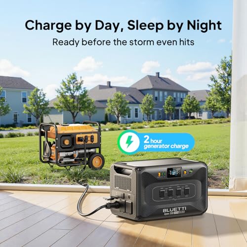 Image of BLUETTI Apex 300 Portable Power Station & B500K Expansion Battery, 7884.8Wh LFP Battery Backup with 6 3840W AC Outlets (7680W Surge), 120V /240V Dual Voltage Output, for Home, RV and Emergencies